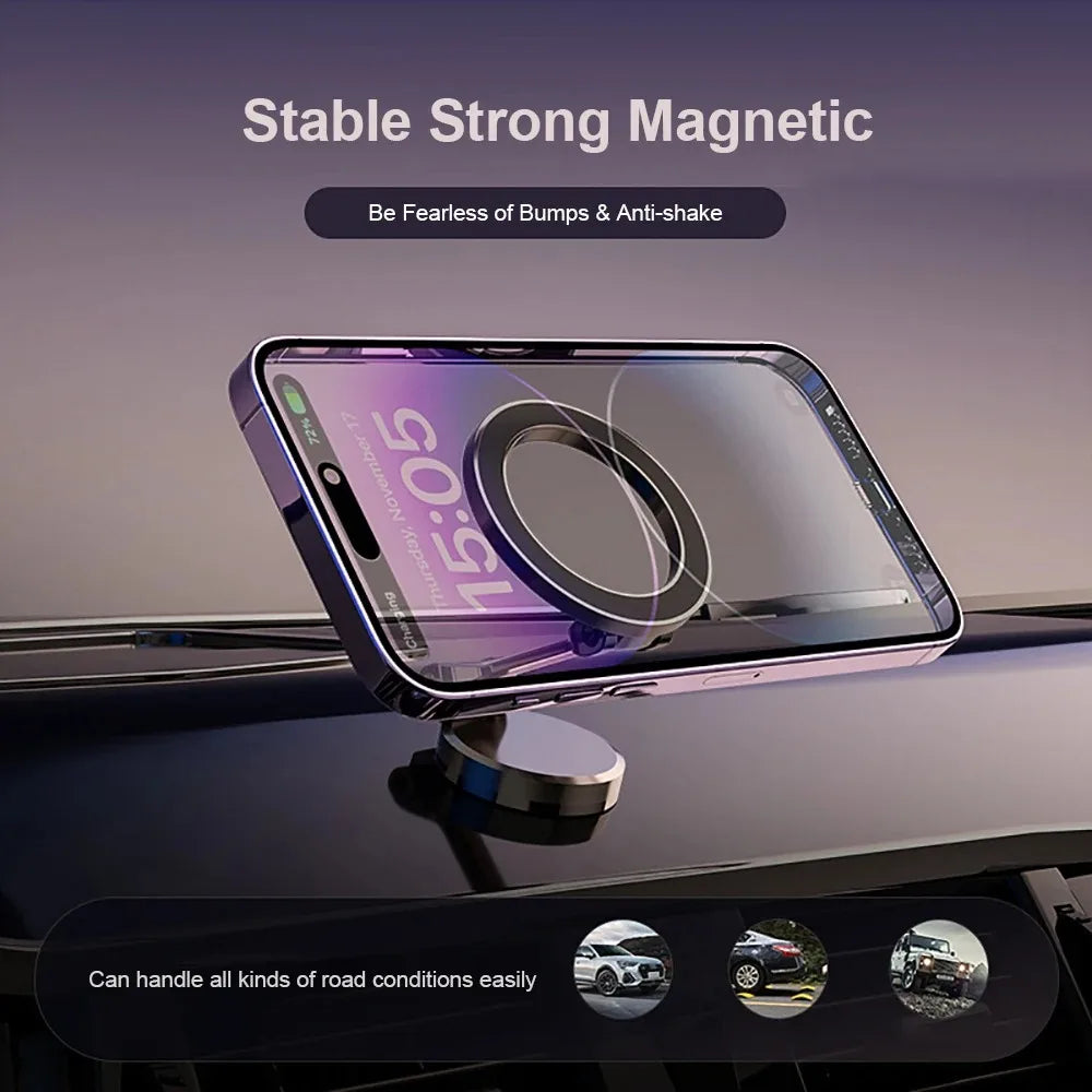 Soporte Magnético para Auto Compatible con MagSafe – Todos los Celulares