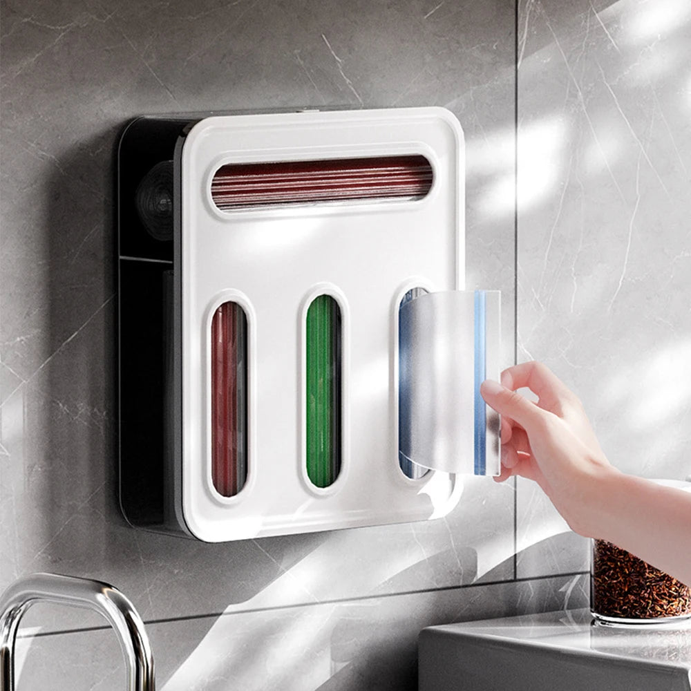 Organizador Plástico para Cajones de Cocina – Bolsas Ziplock, Utensilios y Más