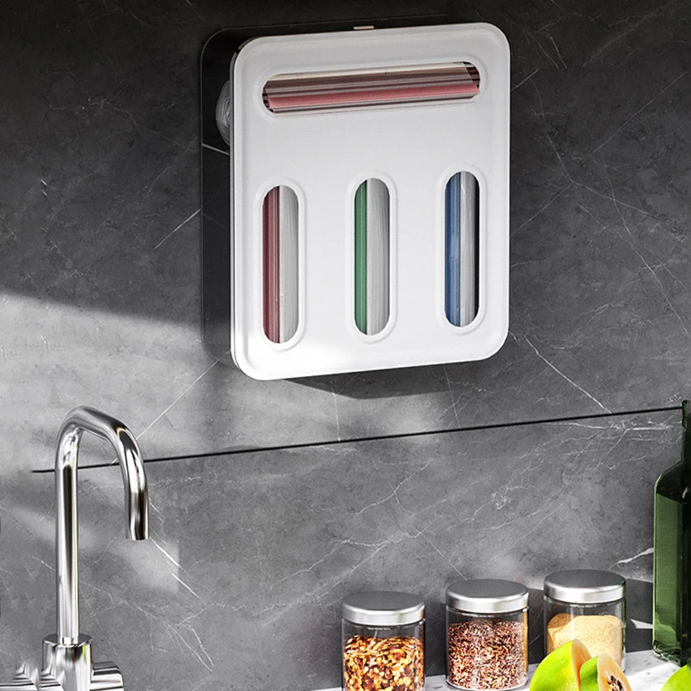 Organizador Plástico para Cajones de Cocina – Bolsas Ziplock, Utensilios y Más
