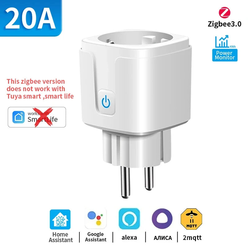 Pack Enchufes Inteligentes WiFi con Monitoreo de Energía – Tuya Argentina