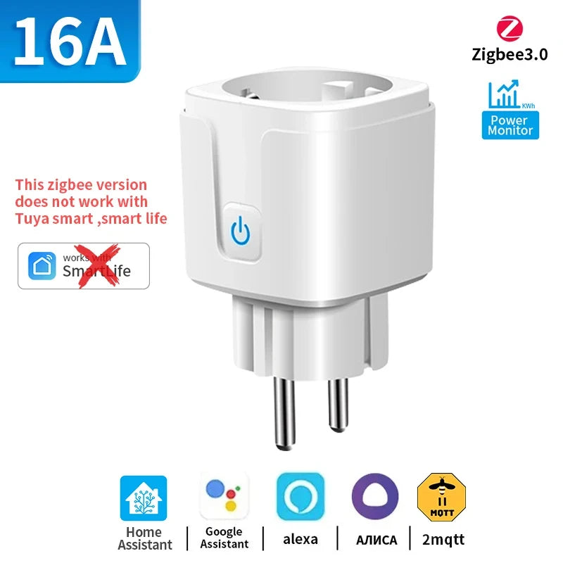 Pack Enchufes Inteligentes WiFi con Monitoreo de Energía – Tuya Argentina