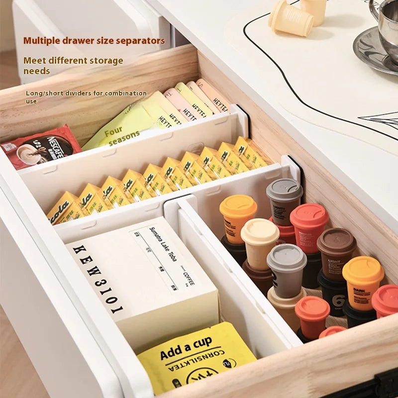 Organizador de Cajones con Divisores – Ropa Interior, Medias y Utensilios