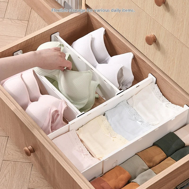 Organizador de Cajones con Divisores – Ropa Interior, Medias y Utensilios