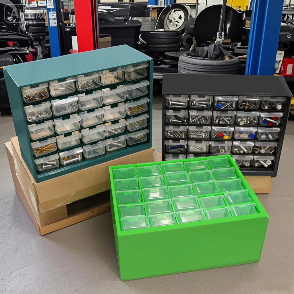 Organizador de Herramientas – Caja con 25 Cajones para Pared
