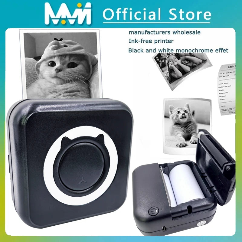 Mini Impresora Térmica Bluetooth – Fotos, Stickers y Documentos desde el Celular