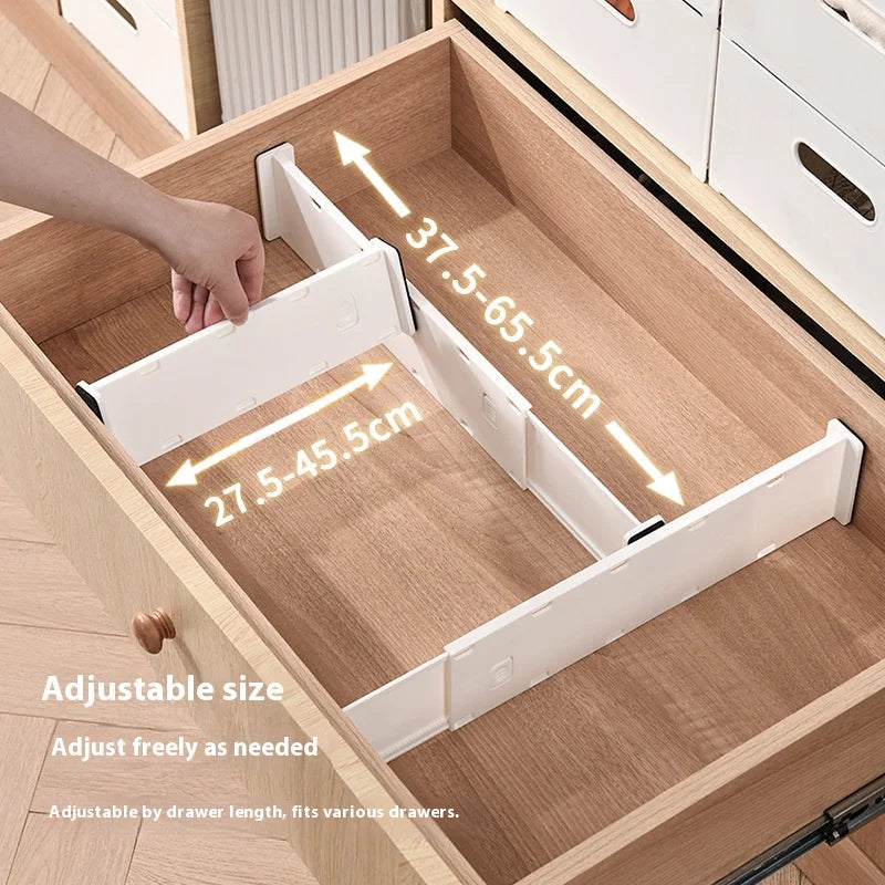 Organizador de Cajones con Divisores – Ropa Interior, Medias y Utensilios