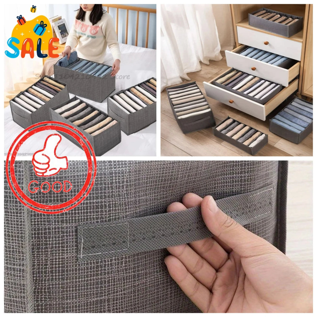 Organizador de Ropa Interior para Cajones – Modular y Expandible